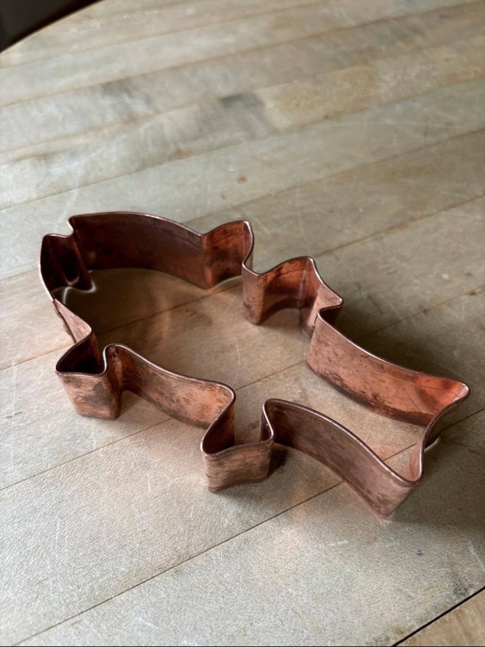 Copper Fish Cookie Cutter - Picture 2 of 4